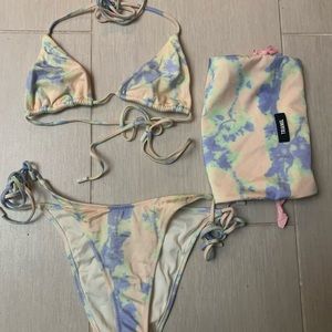 Triangl Avah Tie Dye Bikini Set